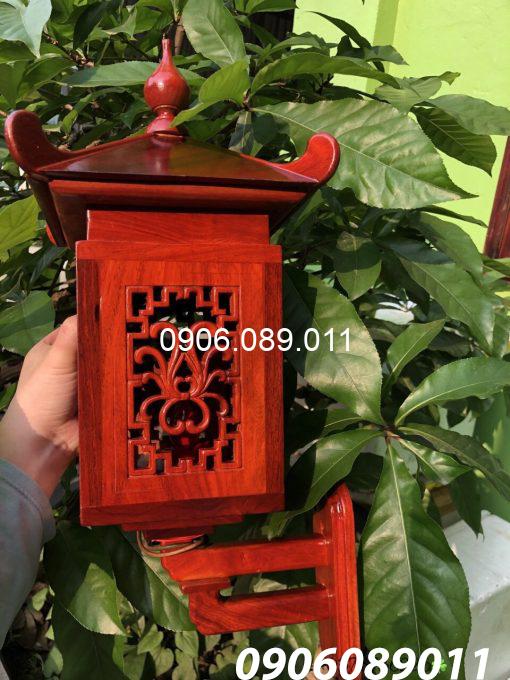 Đèn thờ treo tường gỗ hương Đồng Kỵ ĐGT-2