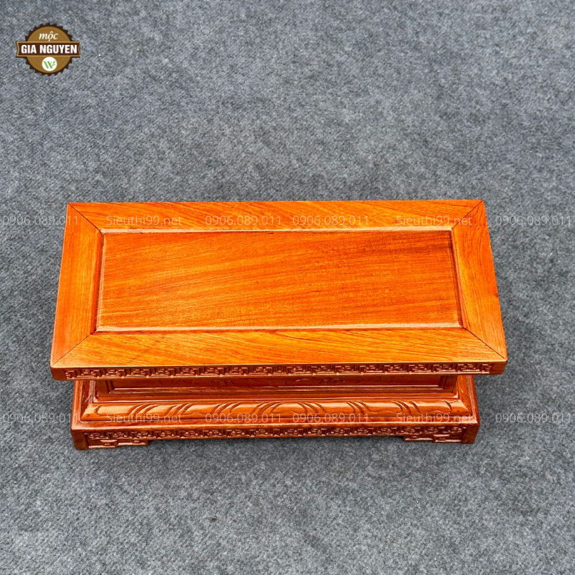 Đôn Chữ Nhật Gỗ Hương