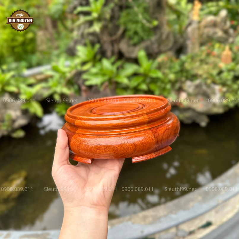 Kỷ Tròn Gỗ Hương Nhiều Kích Thước JP89 - Ảnh 10