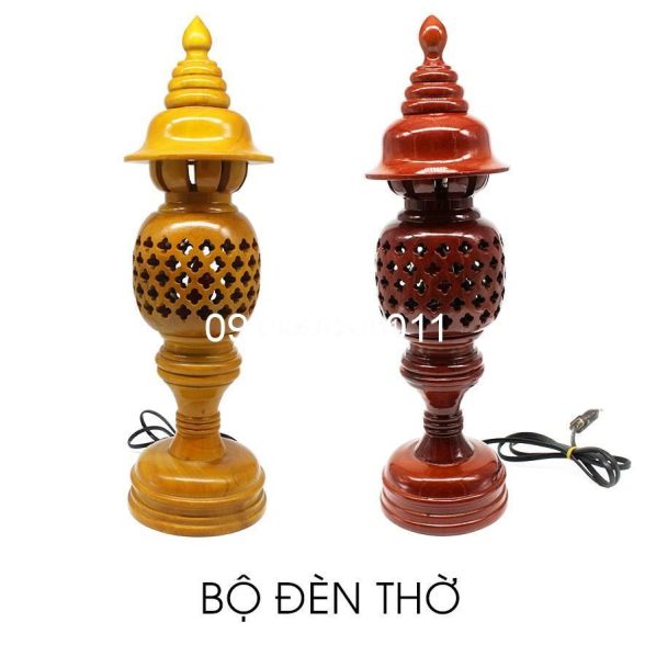 Bộ đèn thờ quả dứa