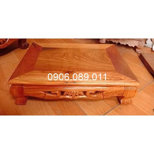 Bàn Trà Nhật Đục Trúc, Bàn Osin Chạm Trúc 35x50x12 cm