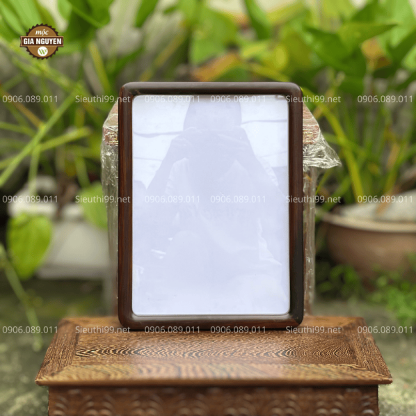 Khung Ảnh Thờ Treo Gỗ Trắc 25x35 cm