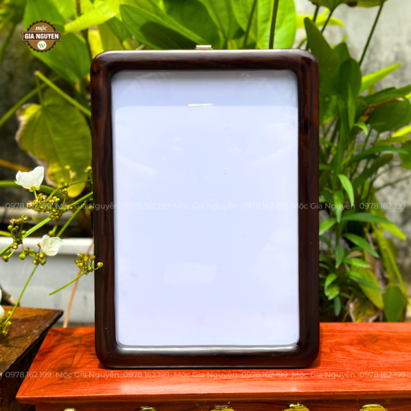 Khung ảnh thờ treo gỗ trắc 20x30 KTG89