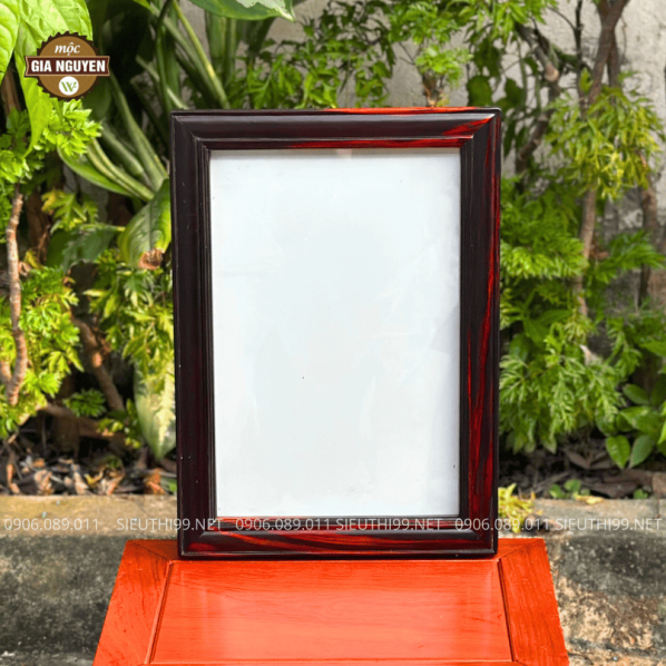 Khung Ảnh Thờ Treo Gỗ Trắc 20x30cm
