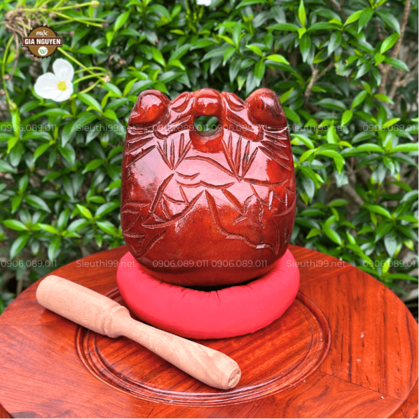 Mõ Tụng Kinh Gỗ Mít Cao Cấp MTK98