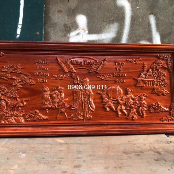 Tranh Mừng Thọ Ông