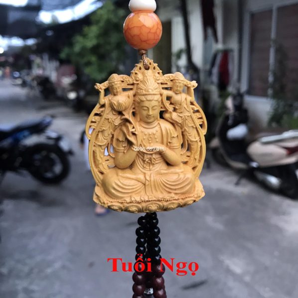 Dây treo ô tô ngài Đại Thế Chí