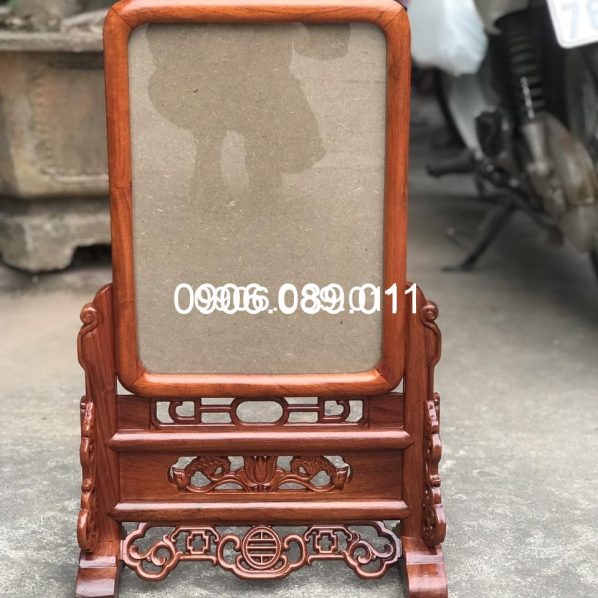 Khung Ảnh Thờ Trơn Đơn Giản Gỗ Hương