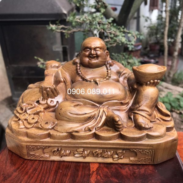 Tượng Gỗ Vạn Sự Như Ý Để Ô Tô Bàn Làm Việc