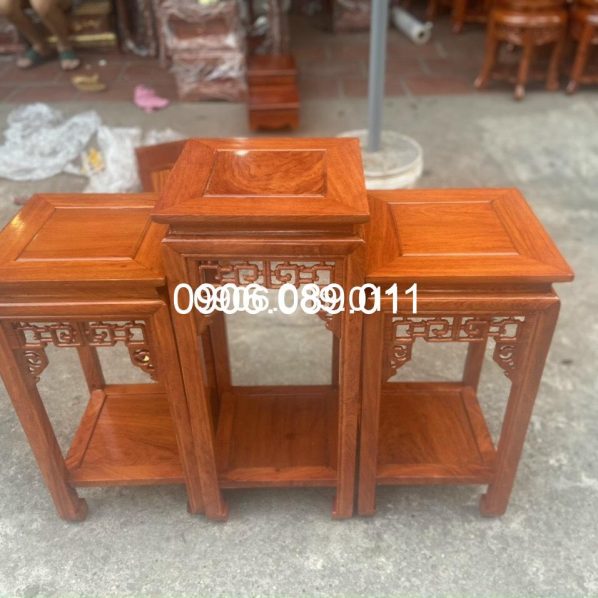 Đôn gỗ hương cao cấp