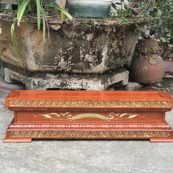 Đôn kê tượng Tam Đa gỗ hương cao cấp