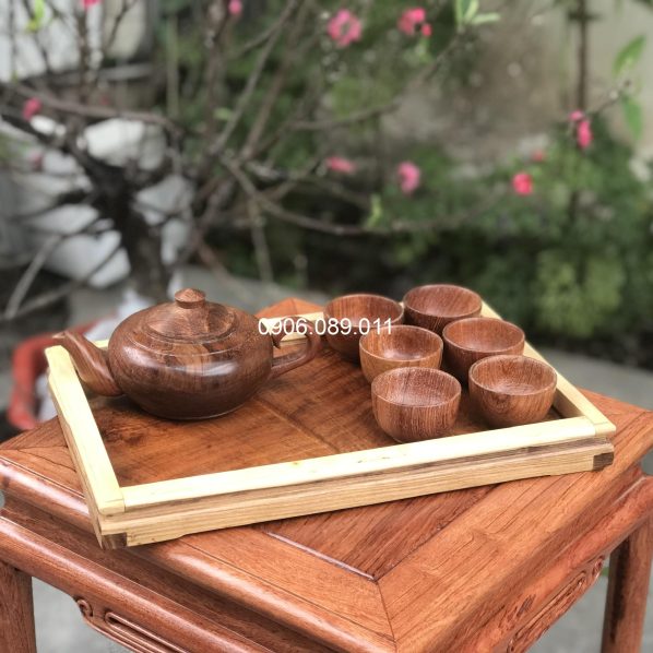 Khay trà gỗ hương cao cấp SDG56