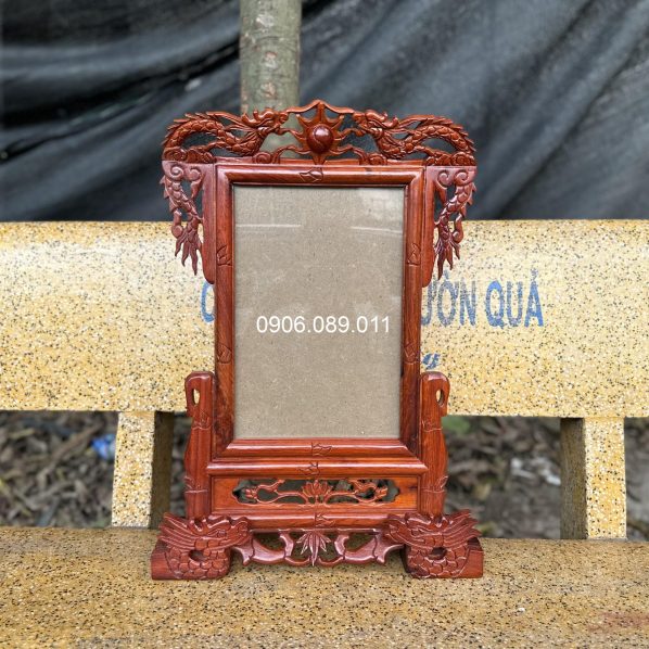 Khung Ảnh Song Long Dát Vàng