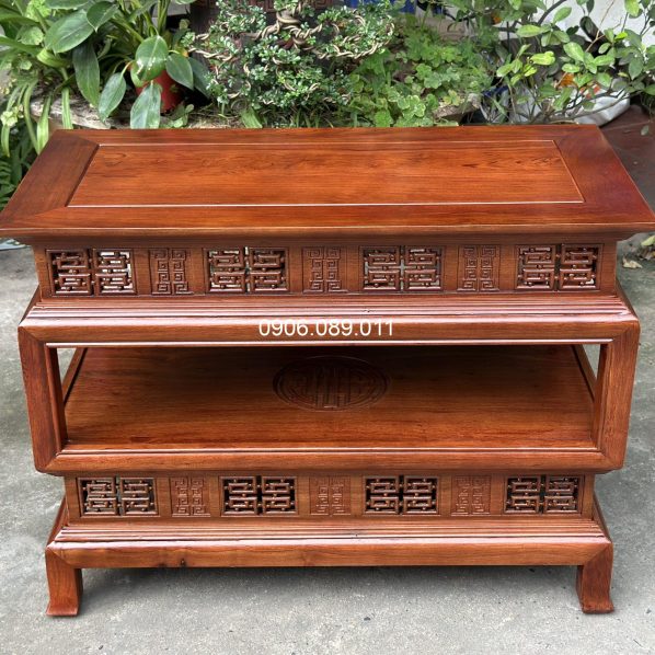 Đôn đèn gỗ hương Đồng Kỵ 60cm