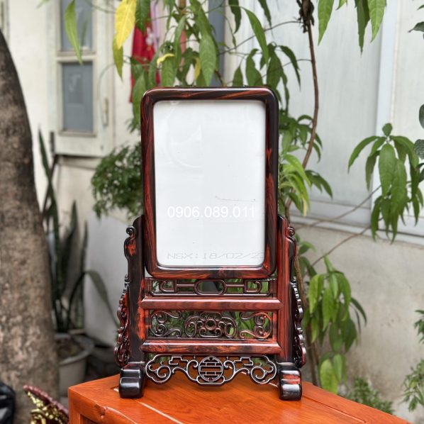 Khung ảnh thờ gỗ trắc cao cấp 20x30cm