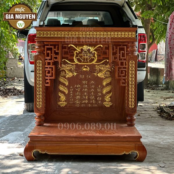 Bàn Thờ Thần Tài Cỡ Lớn Dát Vàng MB97x107