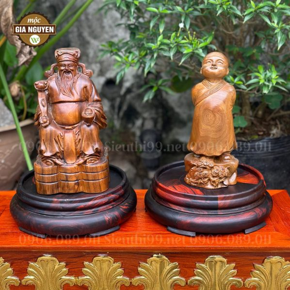 Đôn tròn, Kỷ tròn kê tượng gỗ trắc cao cấp