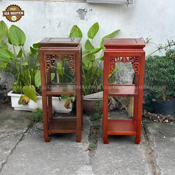 Đôn vuông 2 tầng cao 80cm