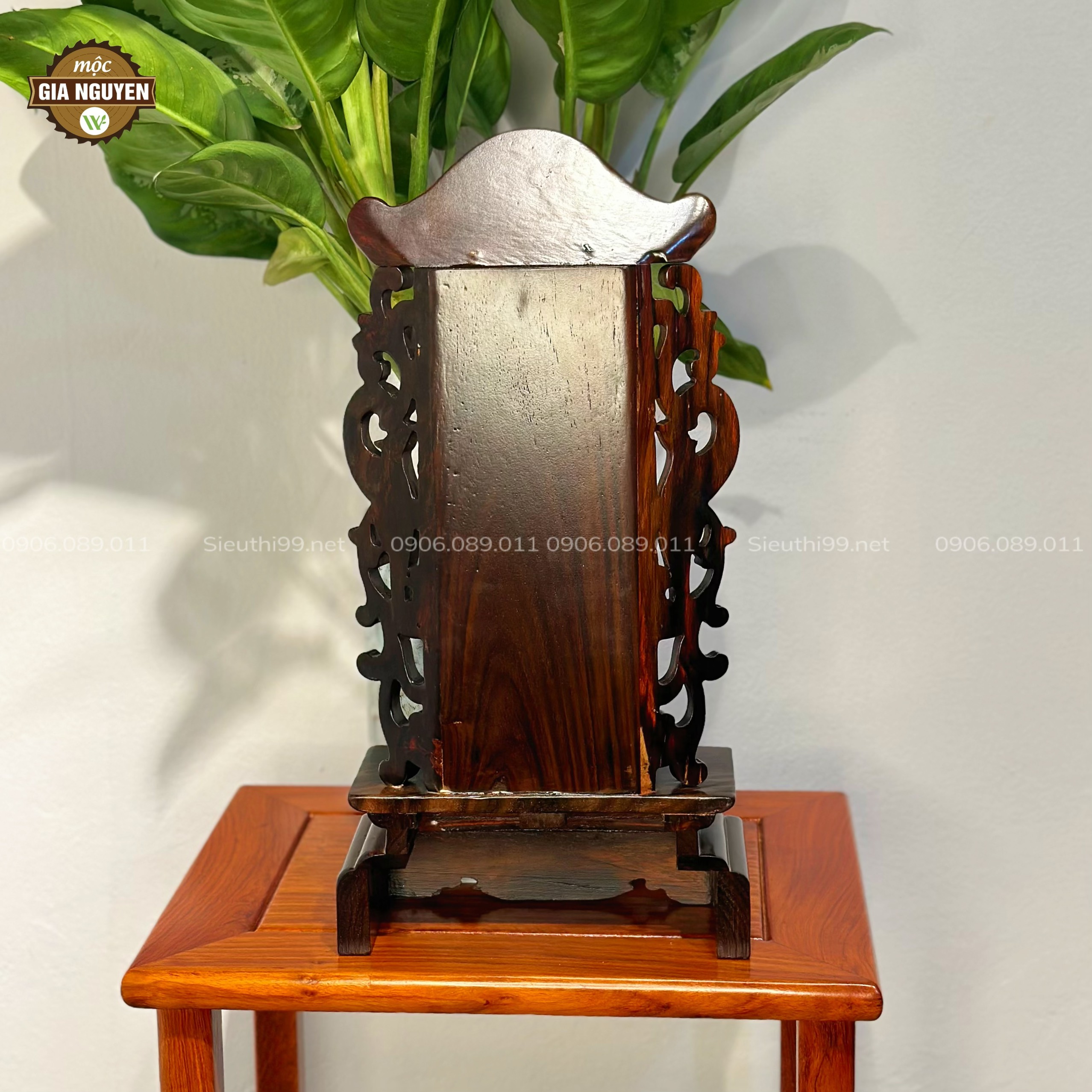 Bài vị song phụng gỗ Trắc - Ảnh 8